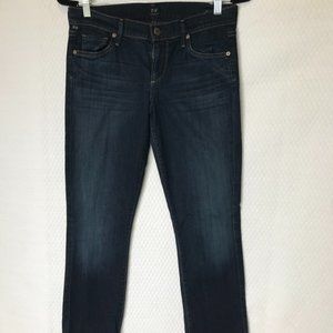 CITIZENS OF HUMANITY AVA JEANS LOW RISE STRAIGT STRETCH SZ 28 NW